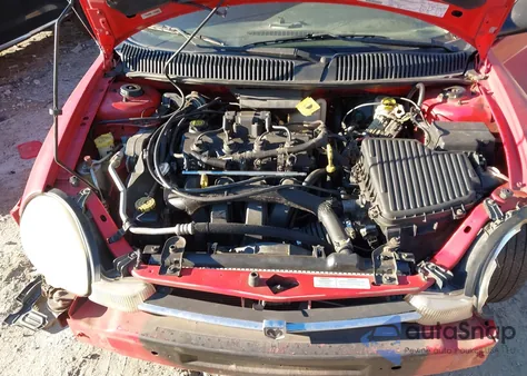 2001 Dodge Neon Se из США, поврежденный, VIN 1B3ES46C41D154280